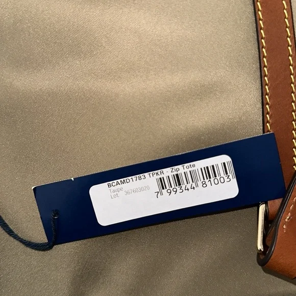 Dooney & Bourke Wayfair Nylon Tote NWOT - Picture 7 of 8